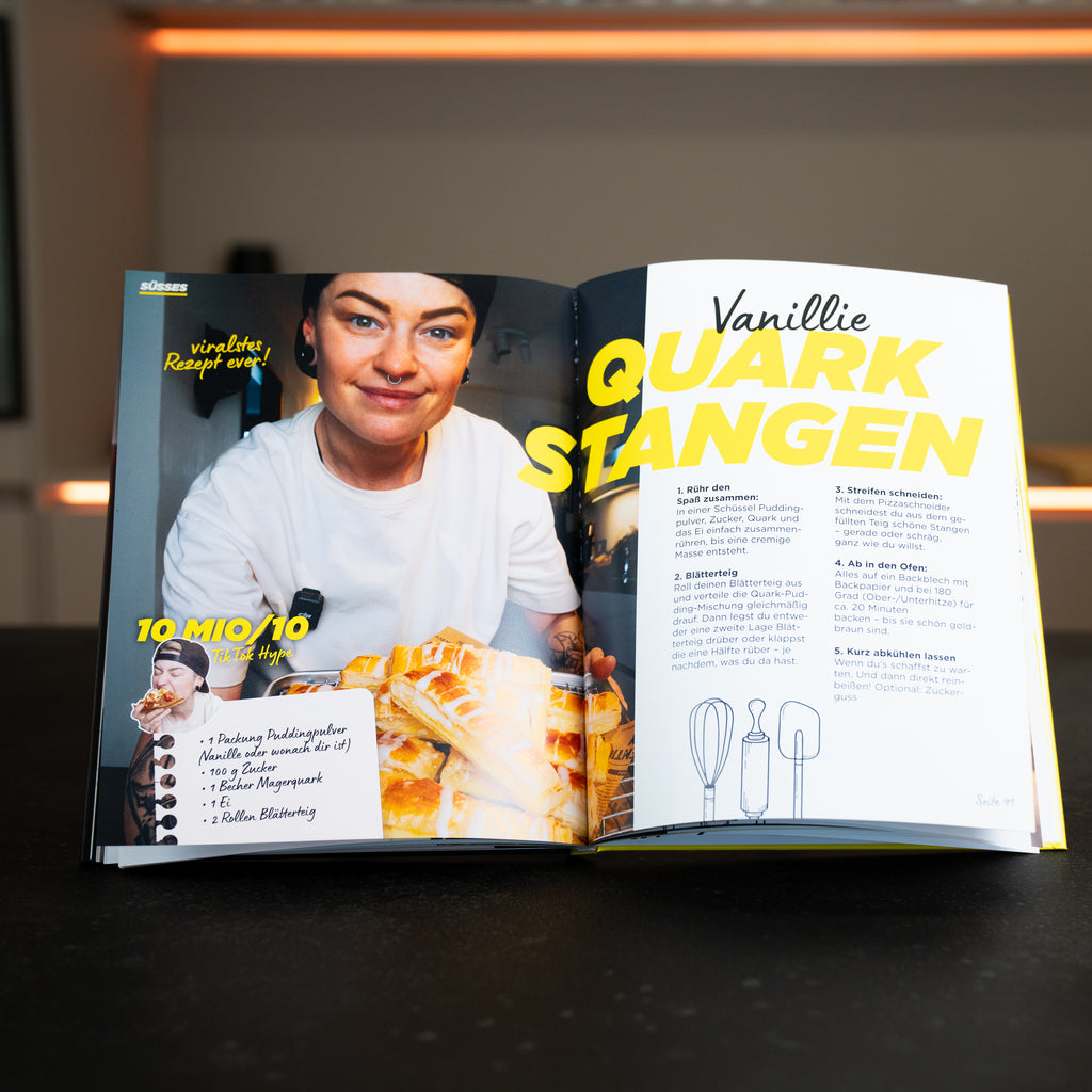 Quarkstangen das Rezept von TikTok von NicolNic